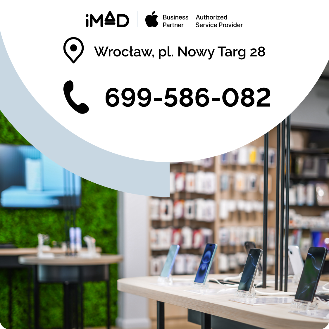 iMad Autoryzowany Serwis oraz Sprzedawca Apple - mobile