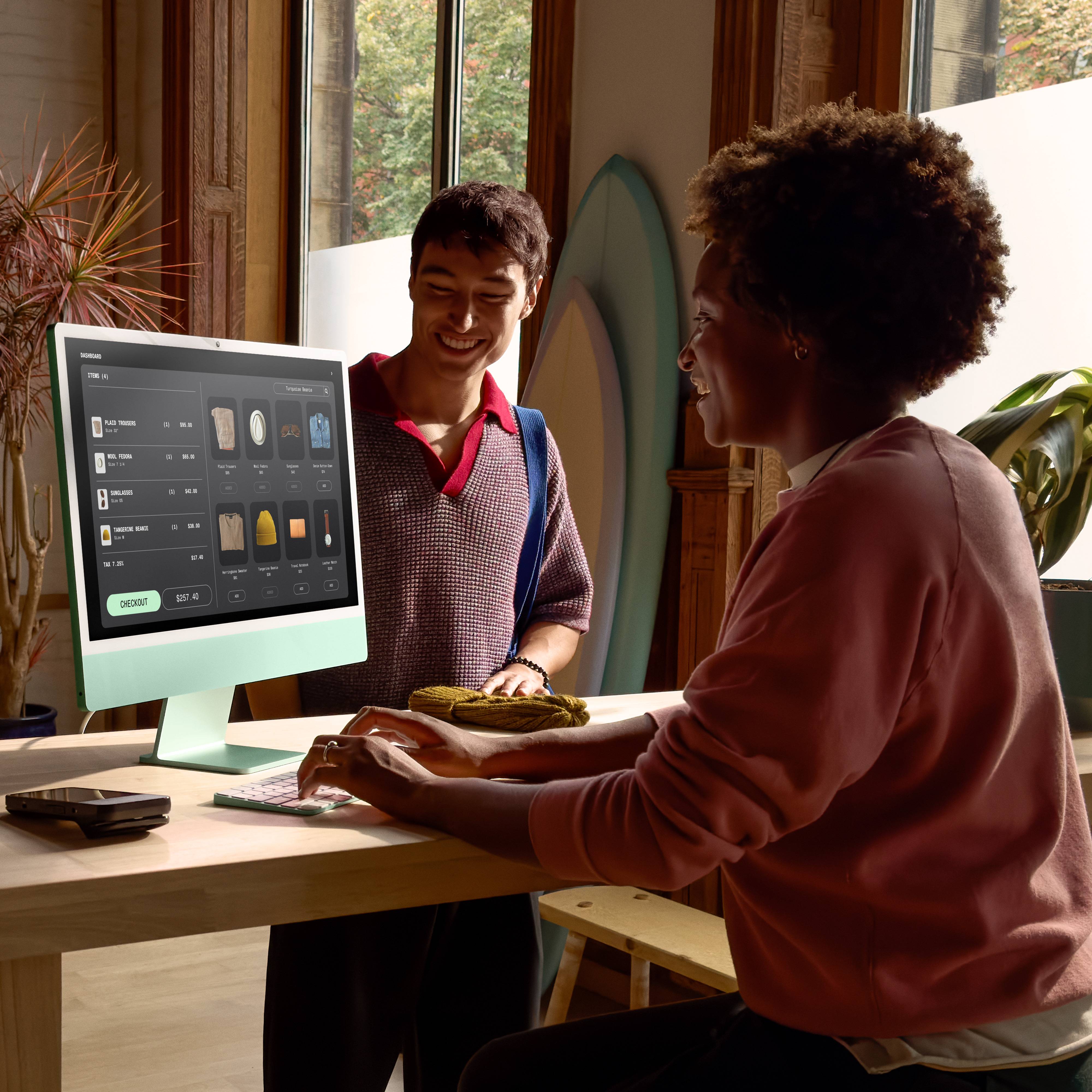 iMac 24インチM4 16GBメモリ 256GB Apple iMac 24 M4/16GB/256GB/10-core CPU+10-core GPU/Gigabit