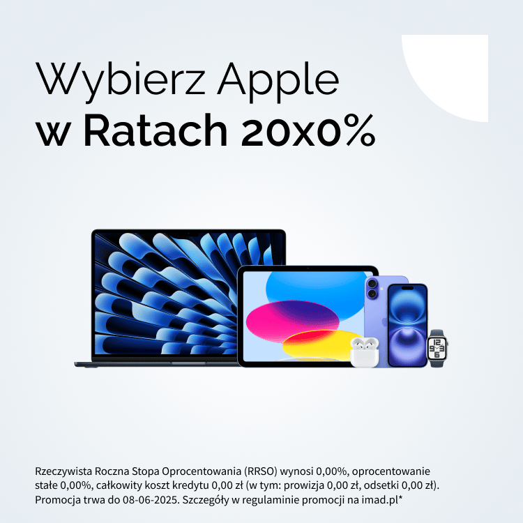 Raty 20x0%